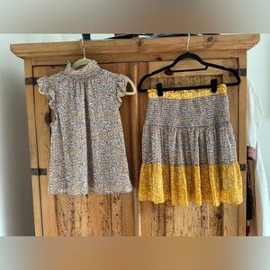 Banana Republic Factory Top and Skirt Set NWT